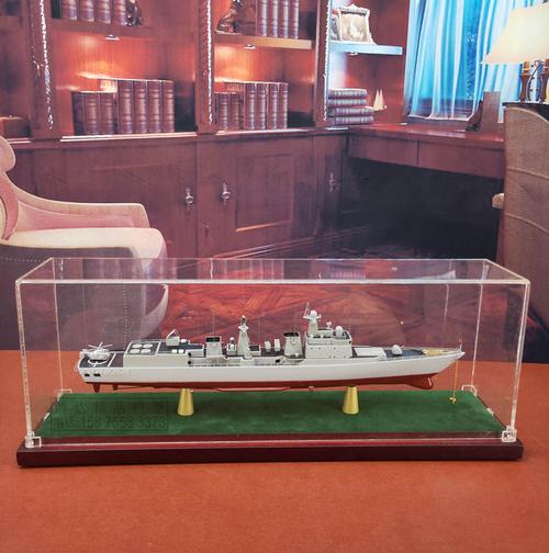 工厂导弹驱逐舰模型舰艇合金军事收藏品男人礼物船舶